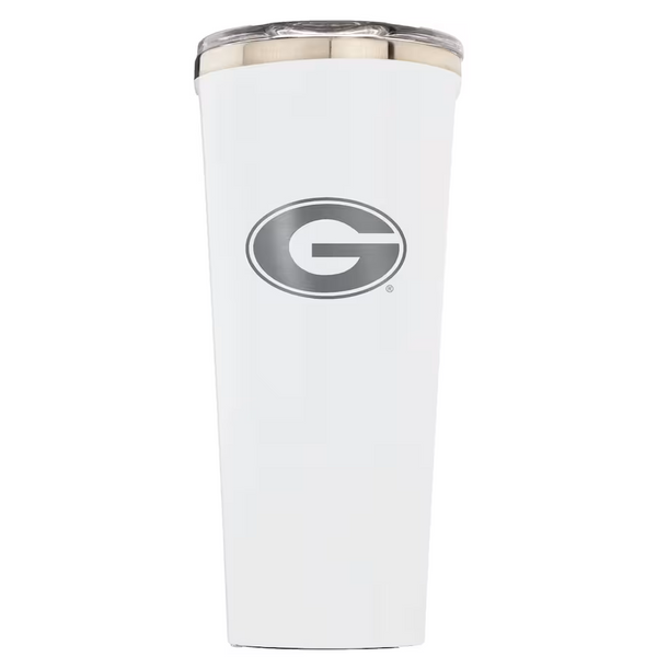 Corkcicle - 24oz Tumbler - Collegiate UGA White Etched G | Findlay Corkcicle - 24oz Tumbler - Collegiate UGA White Etched G | Findlay