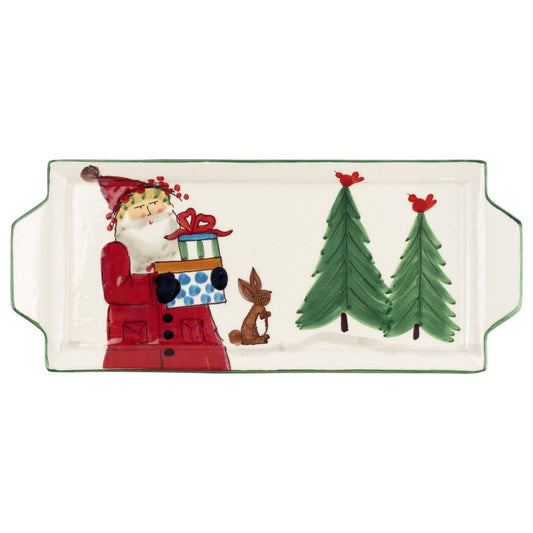 Vietri - Old St. Nick Rectangular Platter - Findlay Rowe Designs