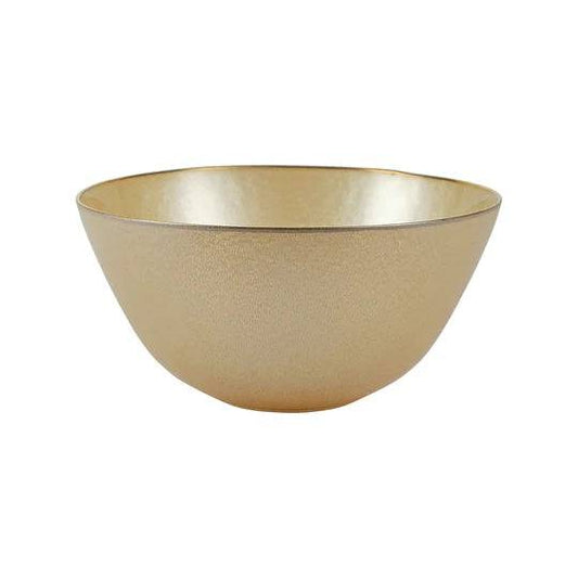 Vietri - Metallic Glass Deep Bowl - Pearl - Findlay Rowe Designs