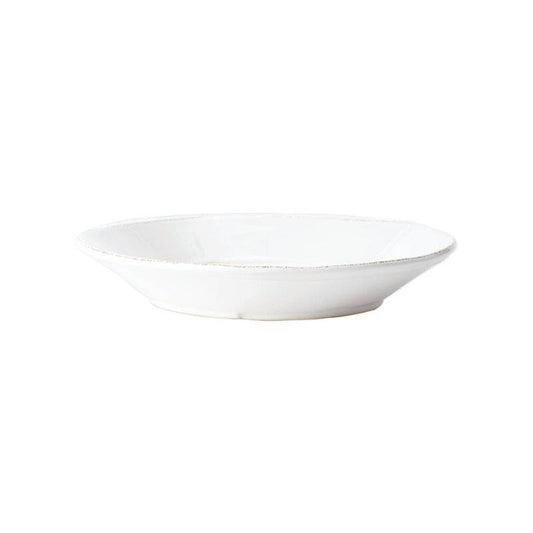 VIETRI MELAMINE LASTRA WHITE PASTA BOWL - Findlay Rowe Designs