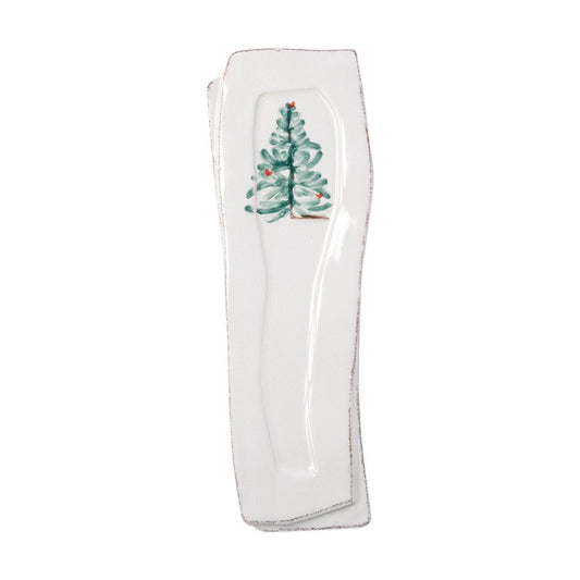 Vietri - Lastra Holiday Spoon Rest - Findlay Rowe Designs