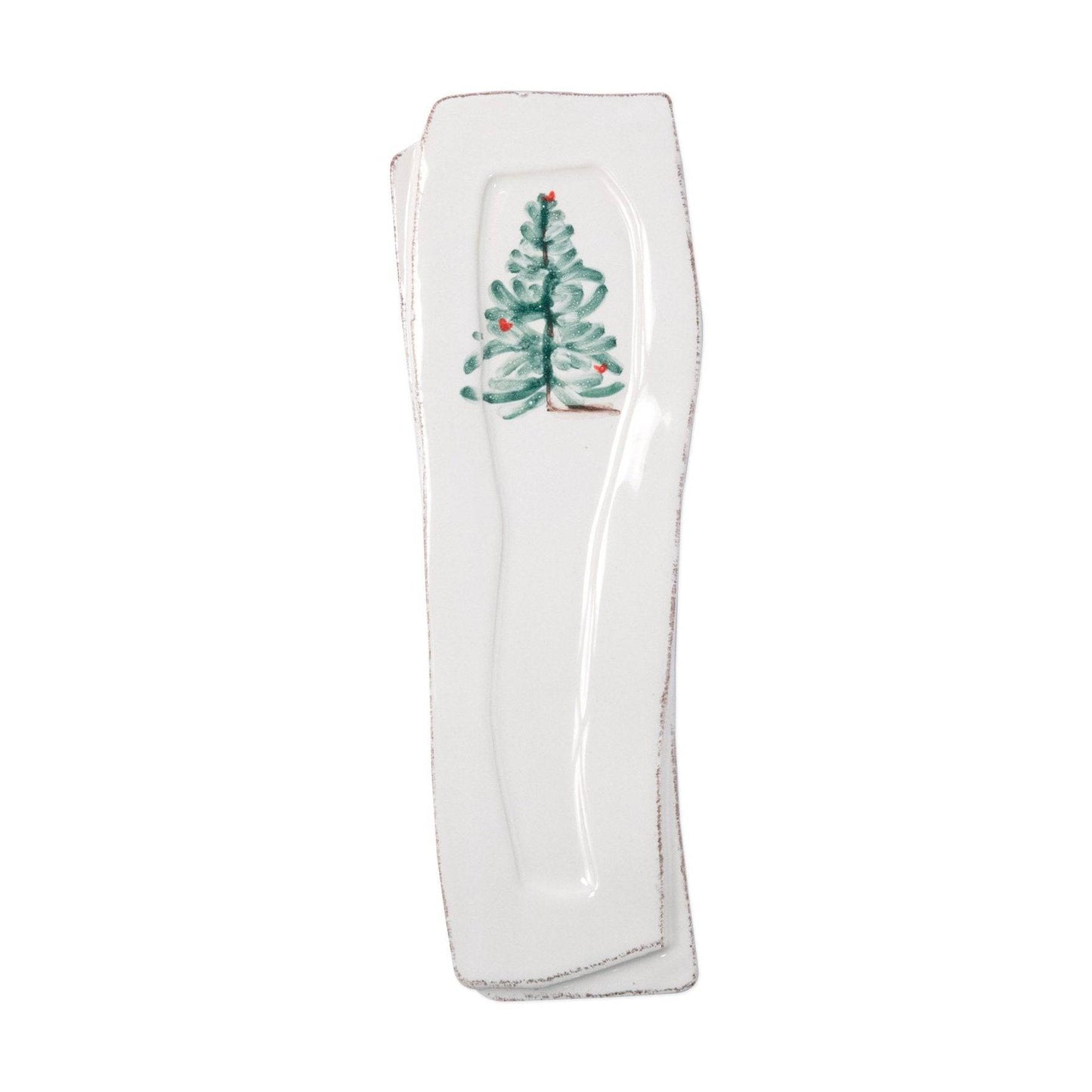 Vietri - Lastra Holiday Spoon Rest - Findlay Rowe Designs