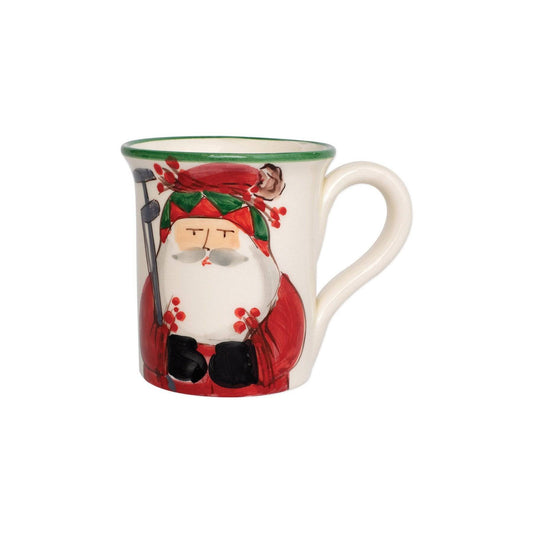 Vietri - Old St. Nick Mug - Golfing - Findlay Rowe Designs