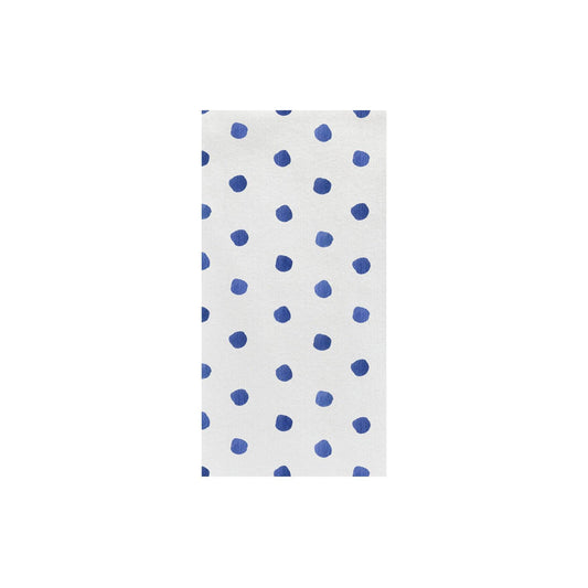 VIETRI - PAPERSOFT NAPKINS DOT GUEST TOWELS IN LIGHT BLUE - Findlay Rowe Designs