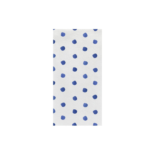 Vietri - Papersoft Napkins Dot Guest Towels - Blue - Findlay Rowe Designs