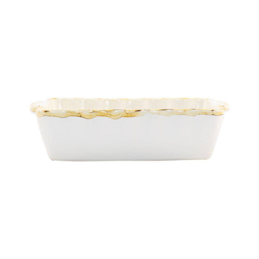Vietri - Italian Bakers Rectangular - Small - White - Findlay Rowe Designs