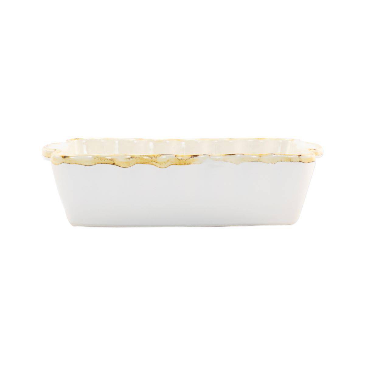 Vietri - Italian Bakers Rectangular - Small - White - Findlay Rowe Designs