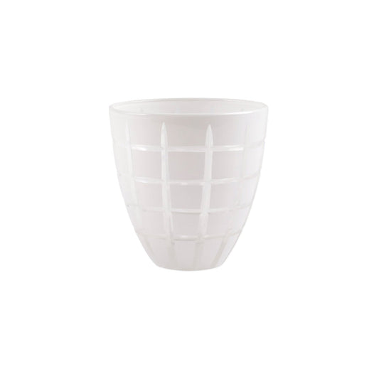 Vietri - Finestra White Tumbler - Findlay Rowe Designs