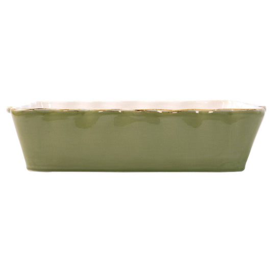 Vietri - Italian Bakers Rectangular - Large - Green - Findlay Rowe Designs