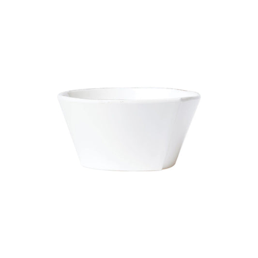 VIETRI - MELAMINE LASTRA WHITE STACKING CEREAL BOWL - Findlay Rowe Designs