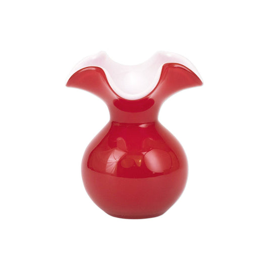 Vietri - Hibiscus Glass Bud Vase - Red - Findlay Rowe Designs