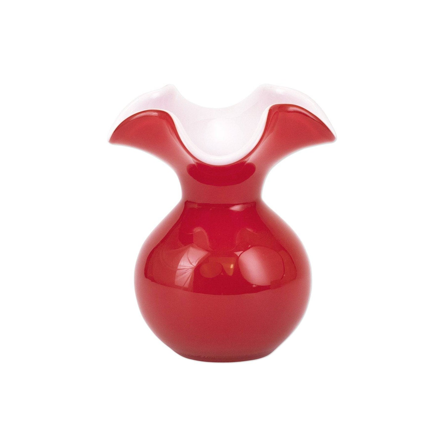 VIETRI HIBISCUS GLASS RED BUD VASE - Findlay Rowe Designs