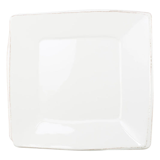 VIETRI MELAMINE LASTRA WHITE SQUARE PLATTER - Findlay Rowe Designs