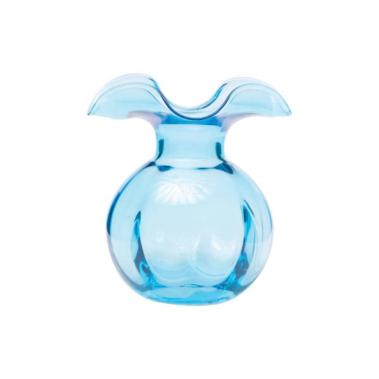 Vietri - Hibiscus Glass Bud Vase - Aqua - Findlay Rowe Designs