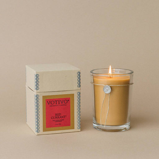 VOTIVO - Aromatic Candle-Red Currant - 16.2oz - Findlay Rowe Designs