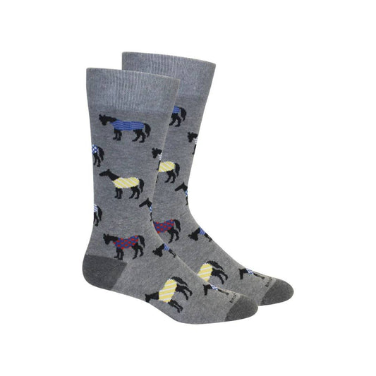 Men's Socks - Meriwether - Grey - Findlay Rowe Designs