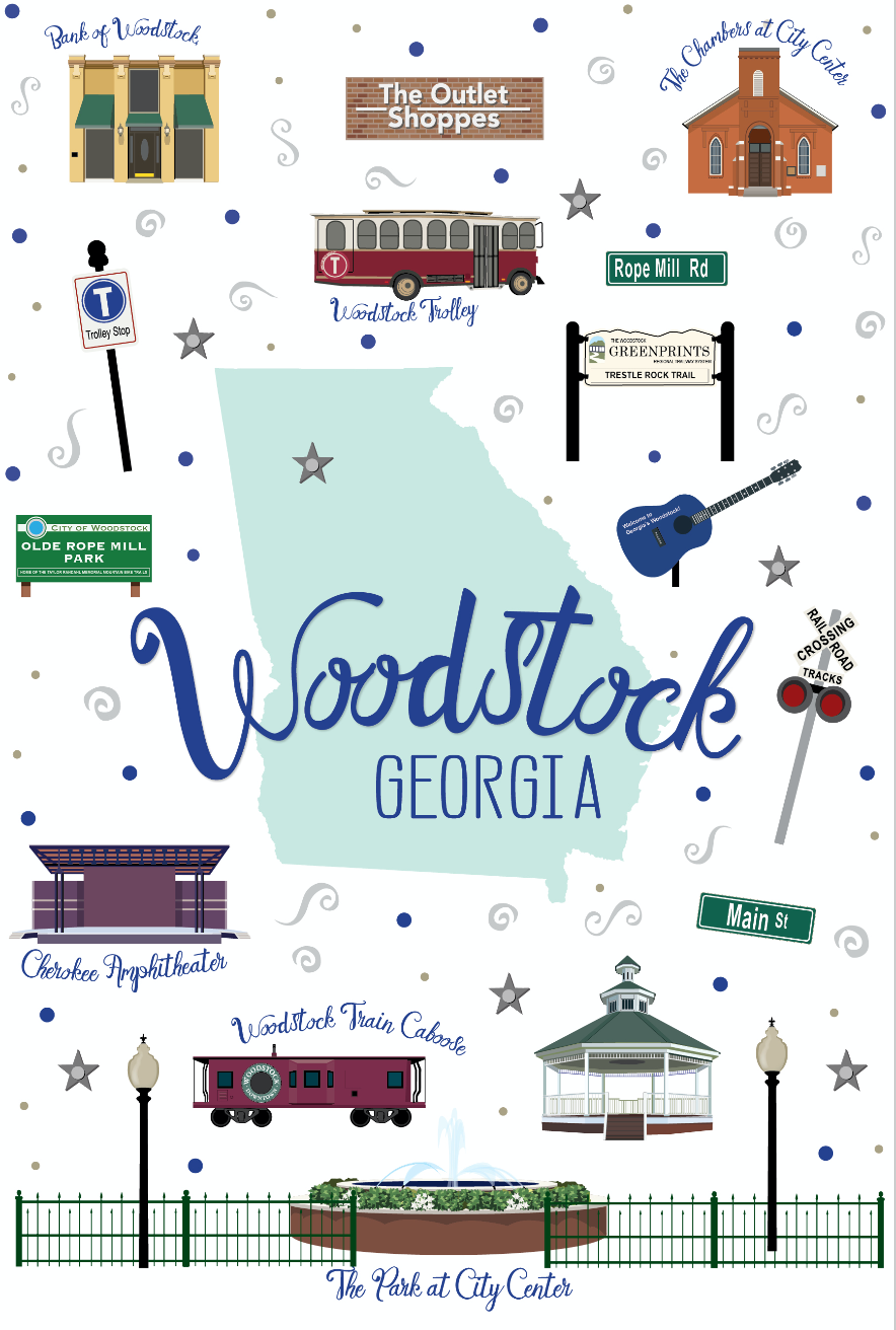 Towel - Cloth - Woodstock Georgia - Findlay Rowe Designs