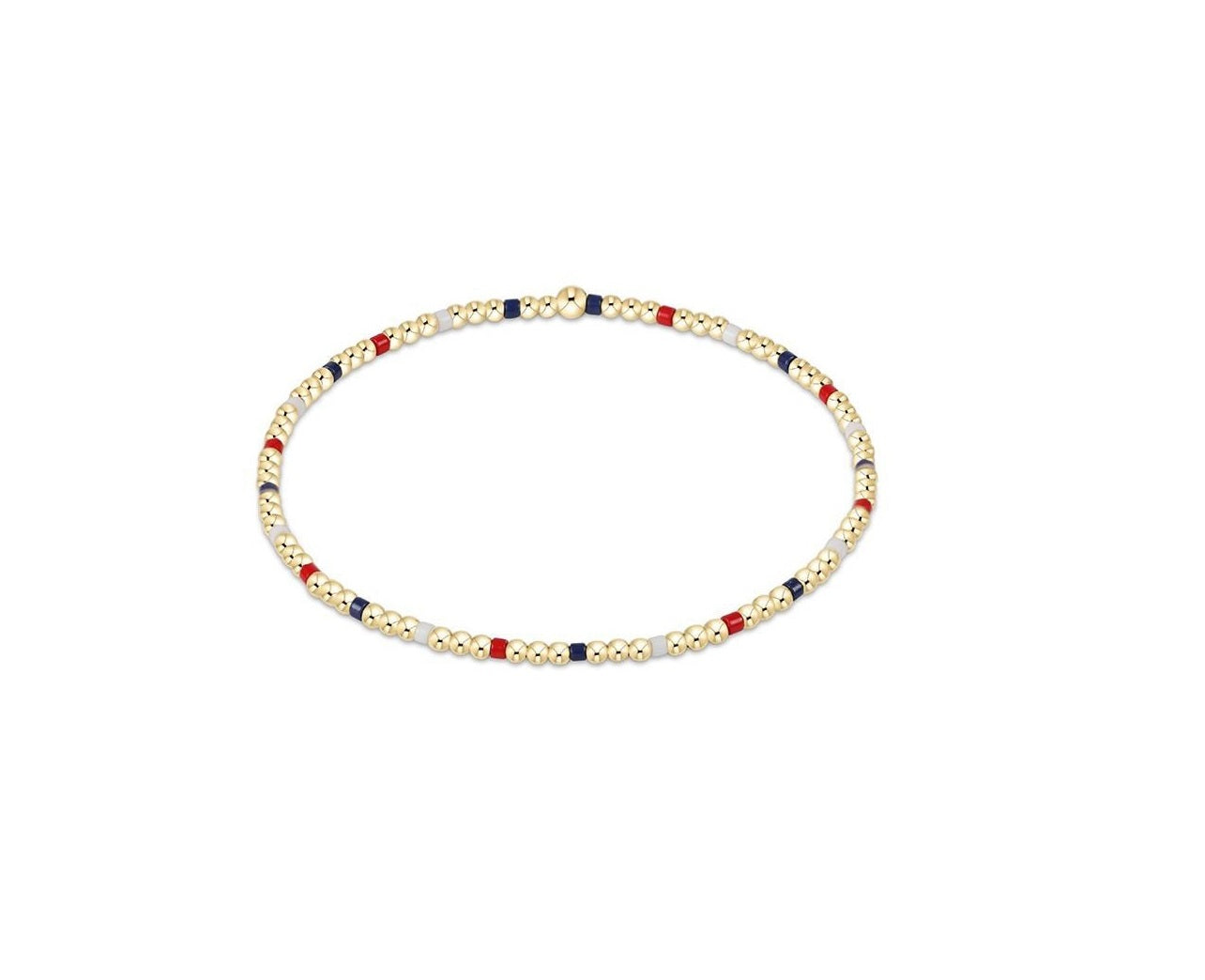 Enewton - Extends Hope Sincerity Pattern 2mm Bead Bracelet - Firecracker - Findlay Rowe Designs