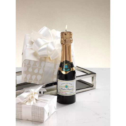 Mini Champagne Bottle Novelty Candle - Findlay Rowe Designs