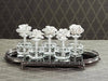 Zodax - Grand Casablanca Porcelain Diffuser- White Hibiscus - Findlay Rowe Designs