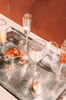Zodax - Aperitivo Triangular Wine Glass Clear w/ Gold Rim - Findlay Rowe Designs