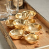GOLD CLUSTER SERVING BOWLS 8 - Findlay Rowe Designs